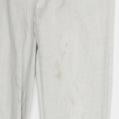 Denim Co Womens Grey  Denim Jegging Jeans Size 12 L30 in
