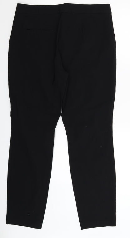 Womens UK Size 16 Papaya Extra-Slim Fit  Black Trousers
