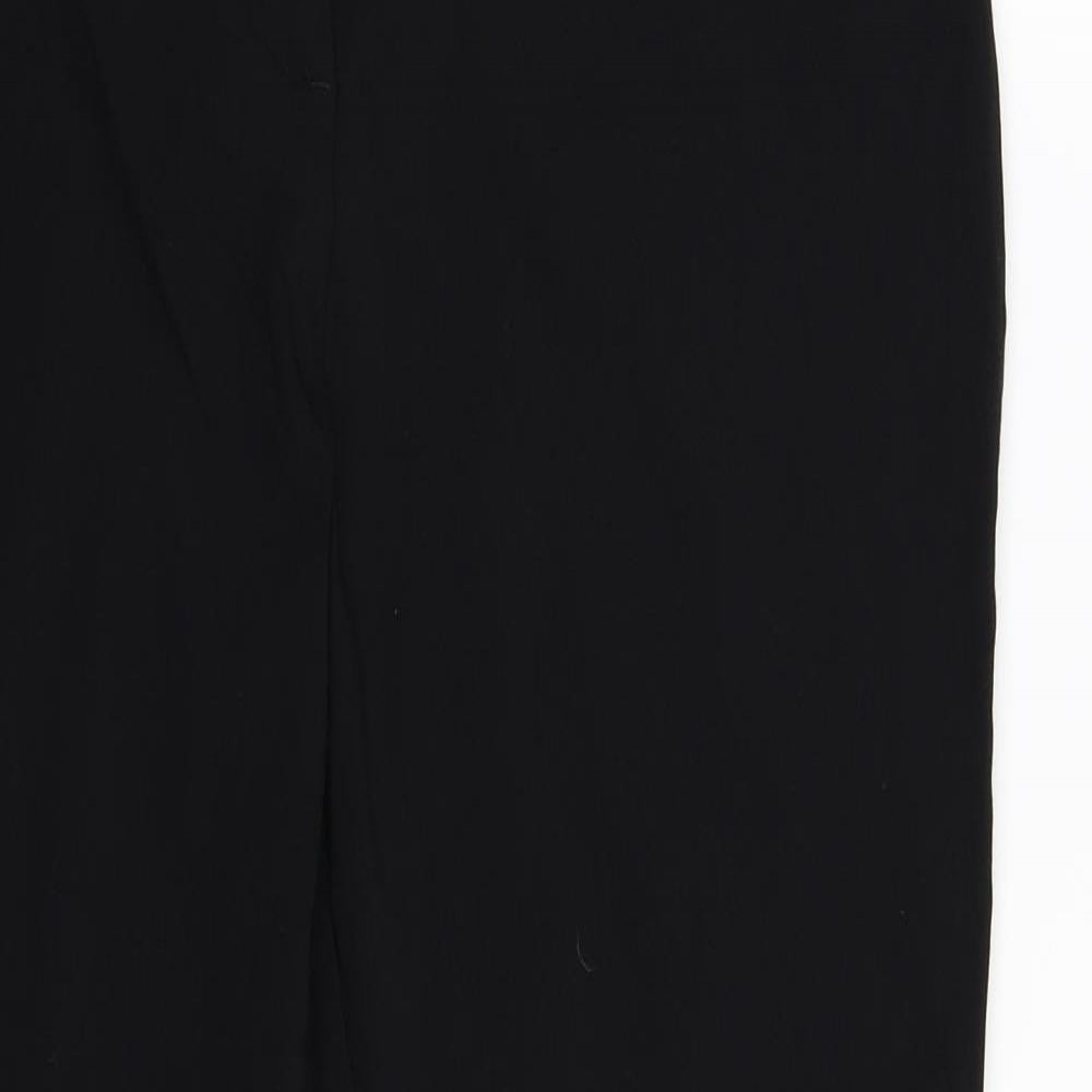 Womens UK Size 16 Papaya Extra-Slim Fit  Black Trousers