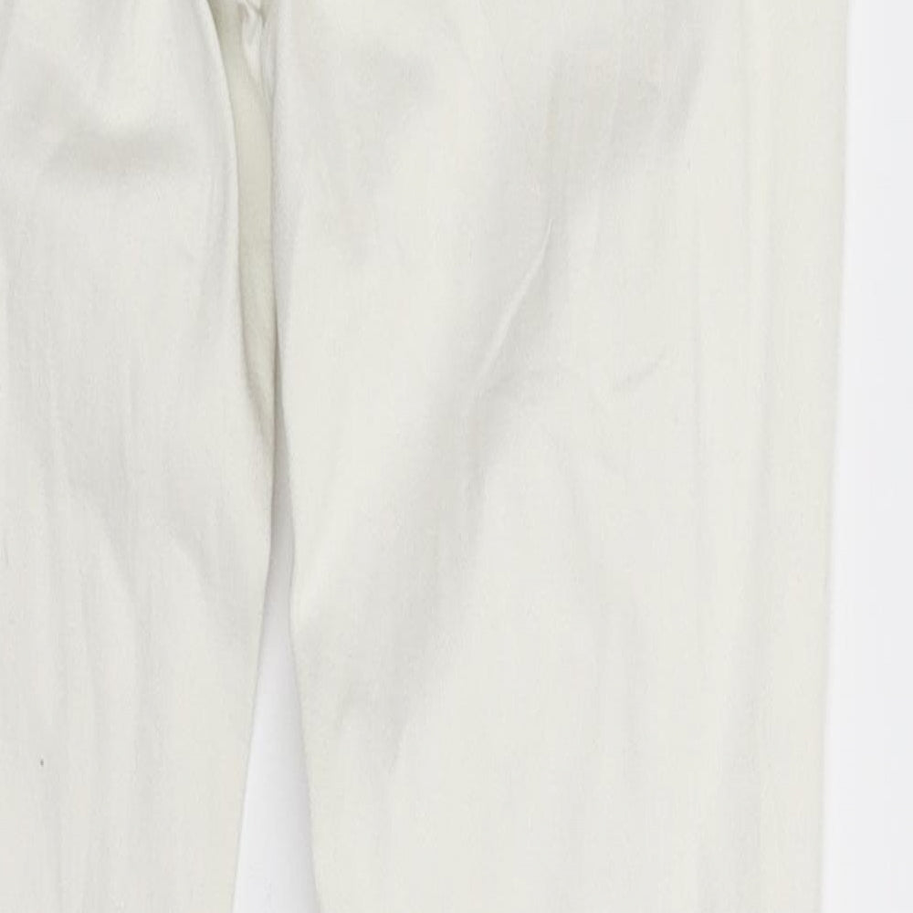 Womens UK Size 26 in FB Sister Extra-Slim Fit Skinny White Jeans