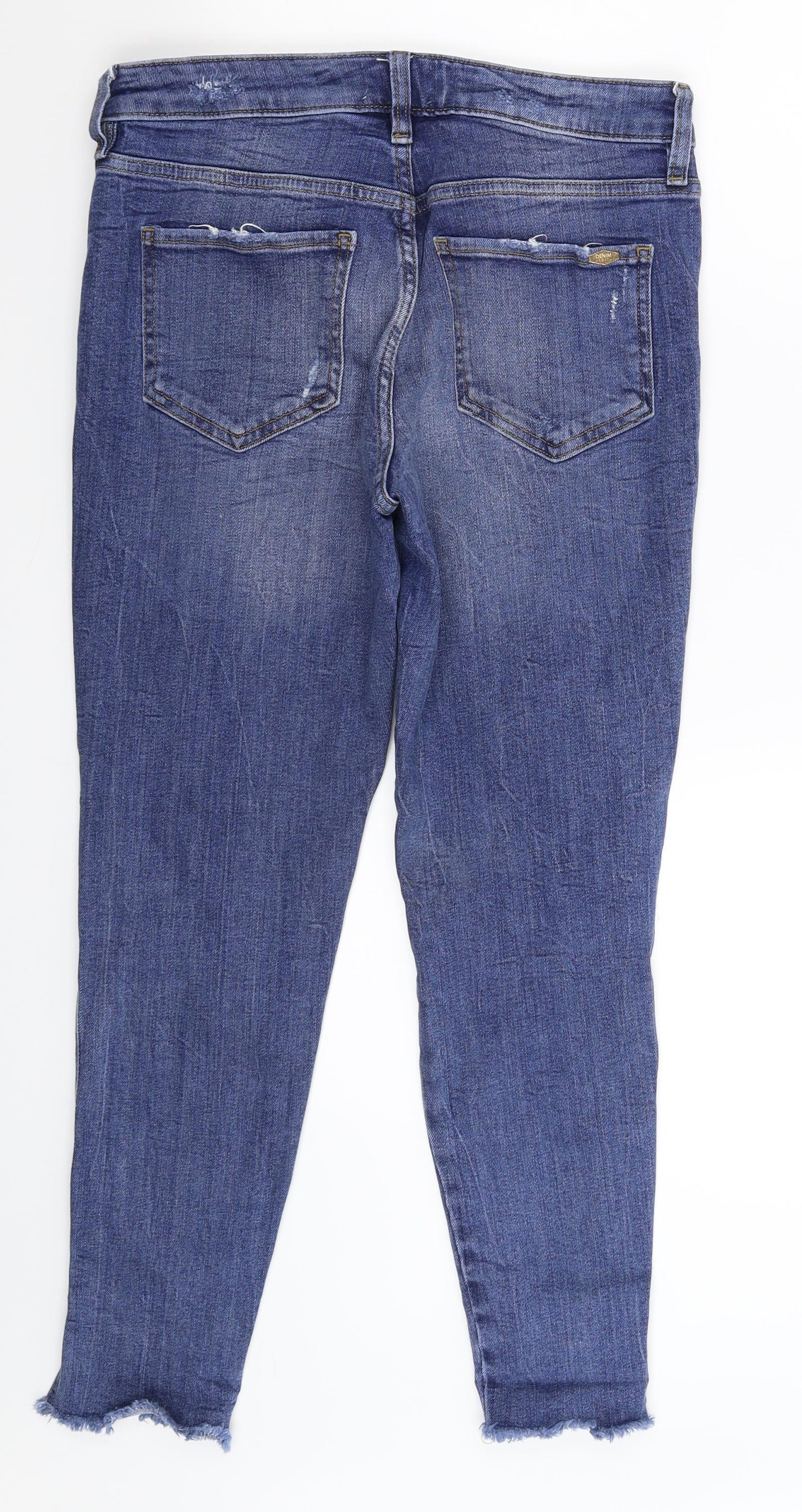 F&F Womens Blue  Denim Jegging Jeans Size 30 in L26 in