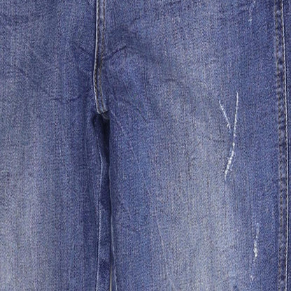 F&F Womens Blue  Denim Jegging Jeans Size 30 in L26 in