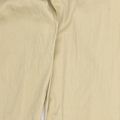 Womens UK Size 10 Peacocks Extra-Slim Fit Chino Beige Trousers