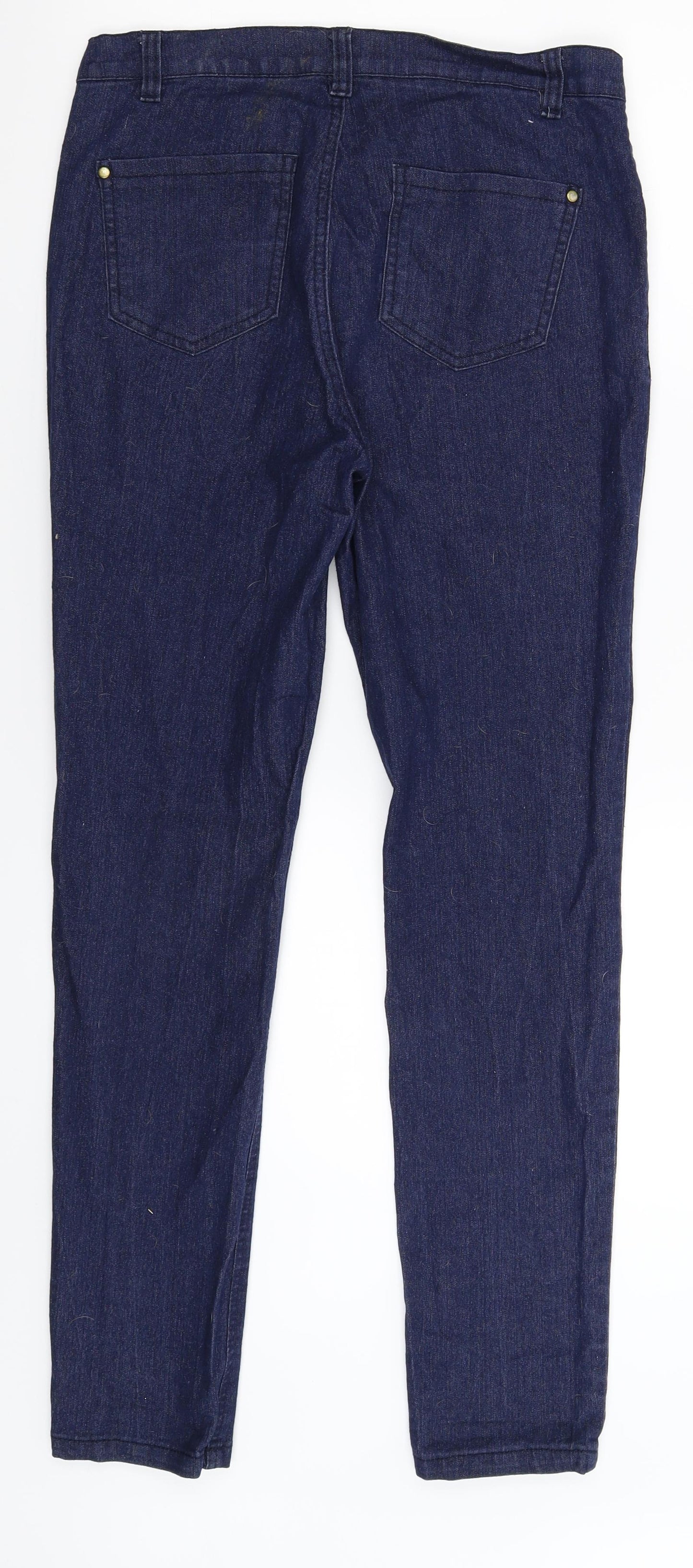 Select Womens Blue  Denim Skinny Jeans Size 12 L28 in