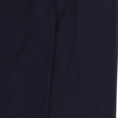Womens UK Size 10 Marks and Spencer Regular Fit  Blue Trousers