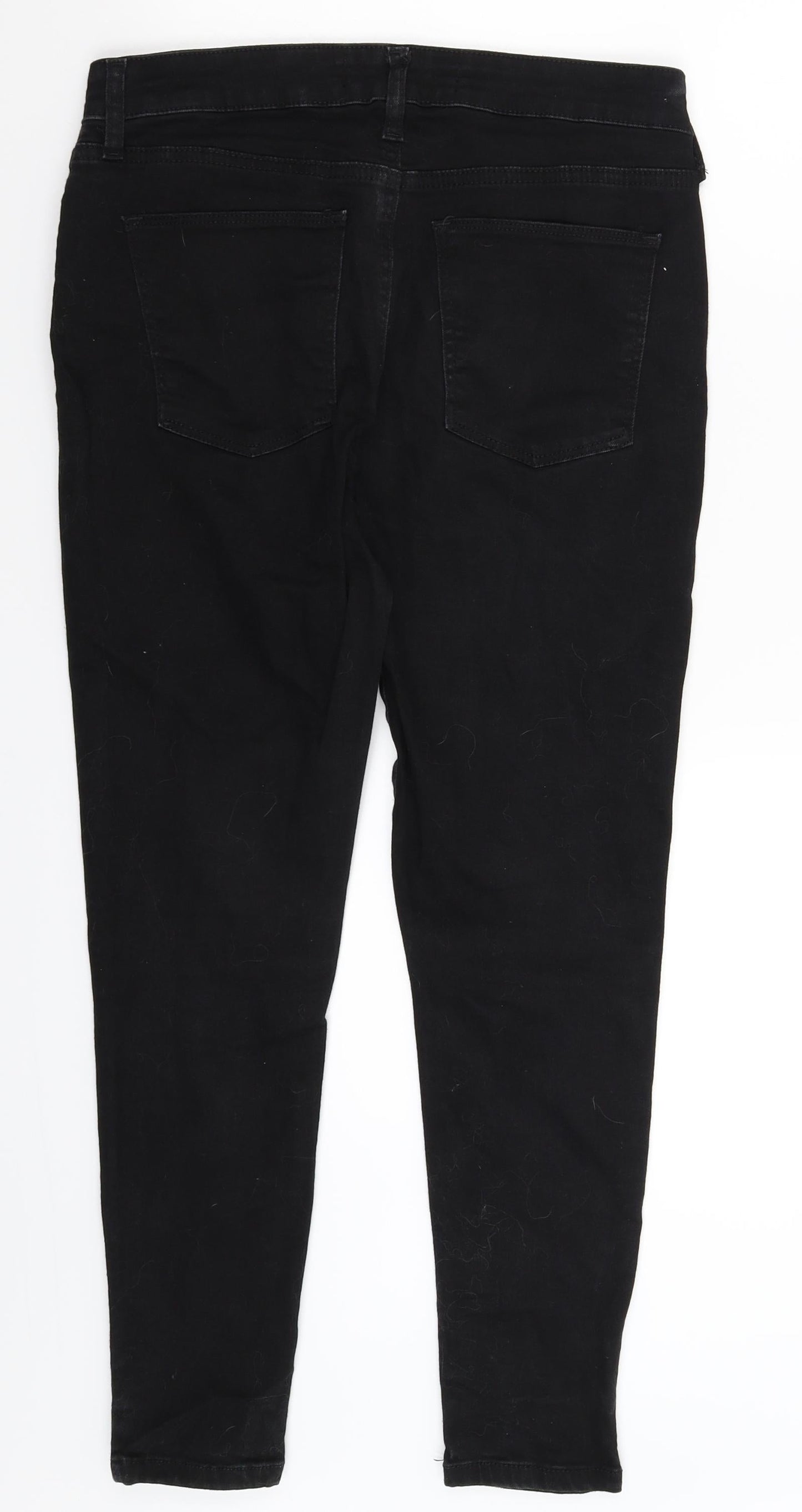 Very Womens Black  Denim Skinny Jeans Size 30 in L27 in