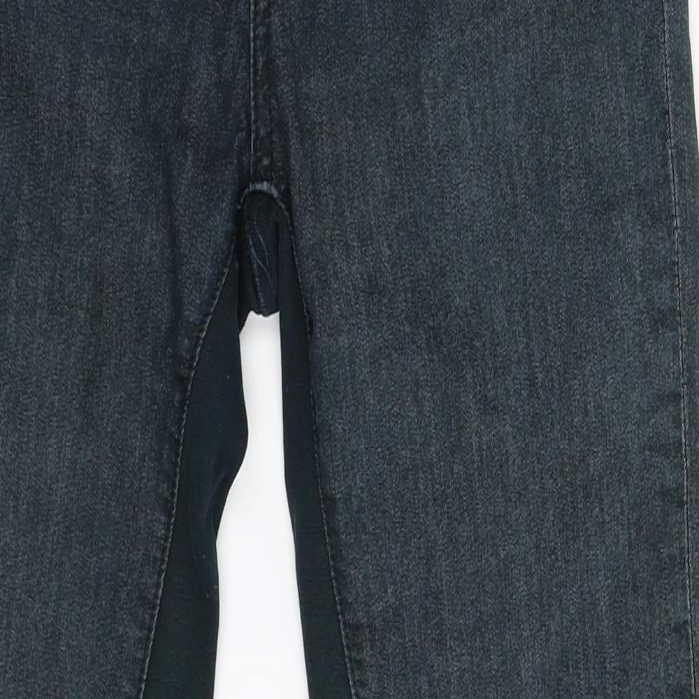 Zara Womens Green  Denim Skinny Jeans Size M L27 in