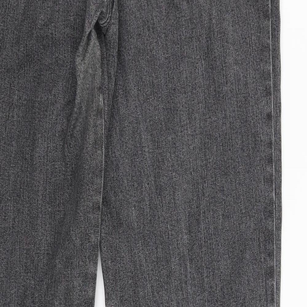 Womens UK Size 31 in Marks and Spencer Regular Fit Bootcut Black Jeans