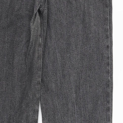 Womens UK Size 31 in Marks and Spencer Regular Fit Bootcut Black Jeans