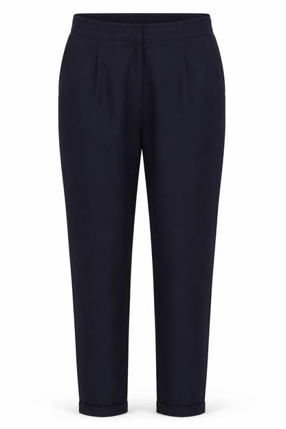 Womens UK Size 10 Oasis Slim Fit  Blue Trousers
