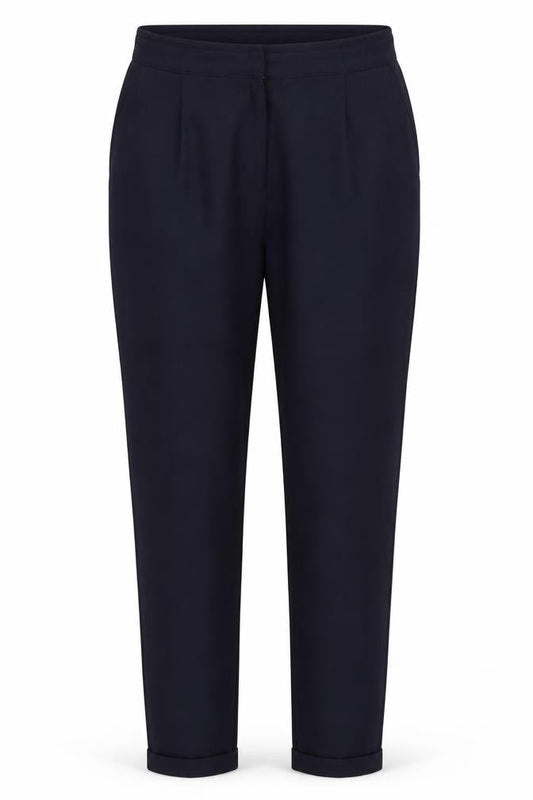 Womens UK Size 10 Oasis Slim Fit  Blue Trousers
