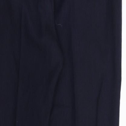 Womens UK Size 10 Oasis Slim Fit  Blue Trousers