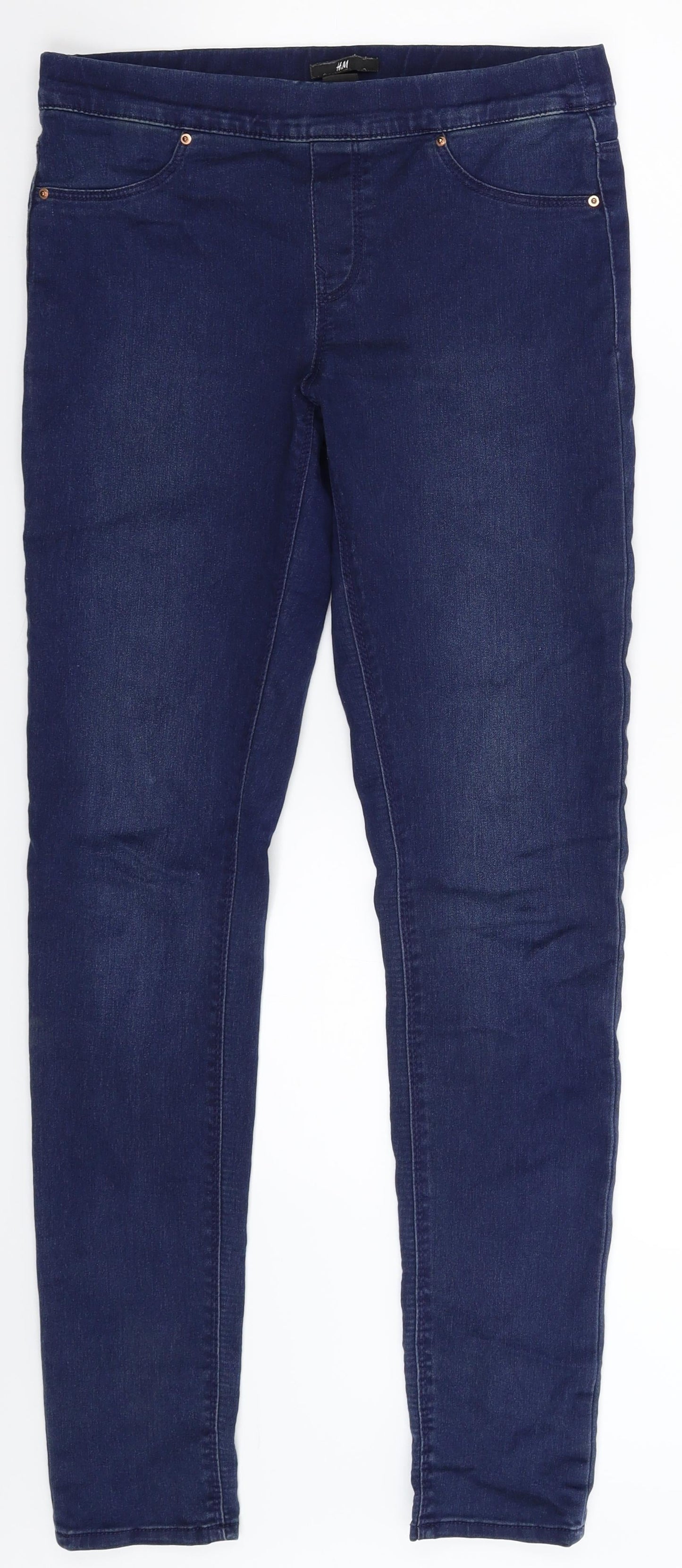 Denim Co Womens Blue  Denim Jegging Jeans Size 10 L31 in