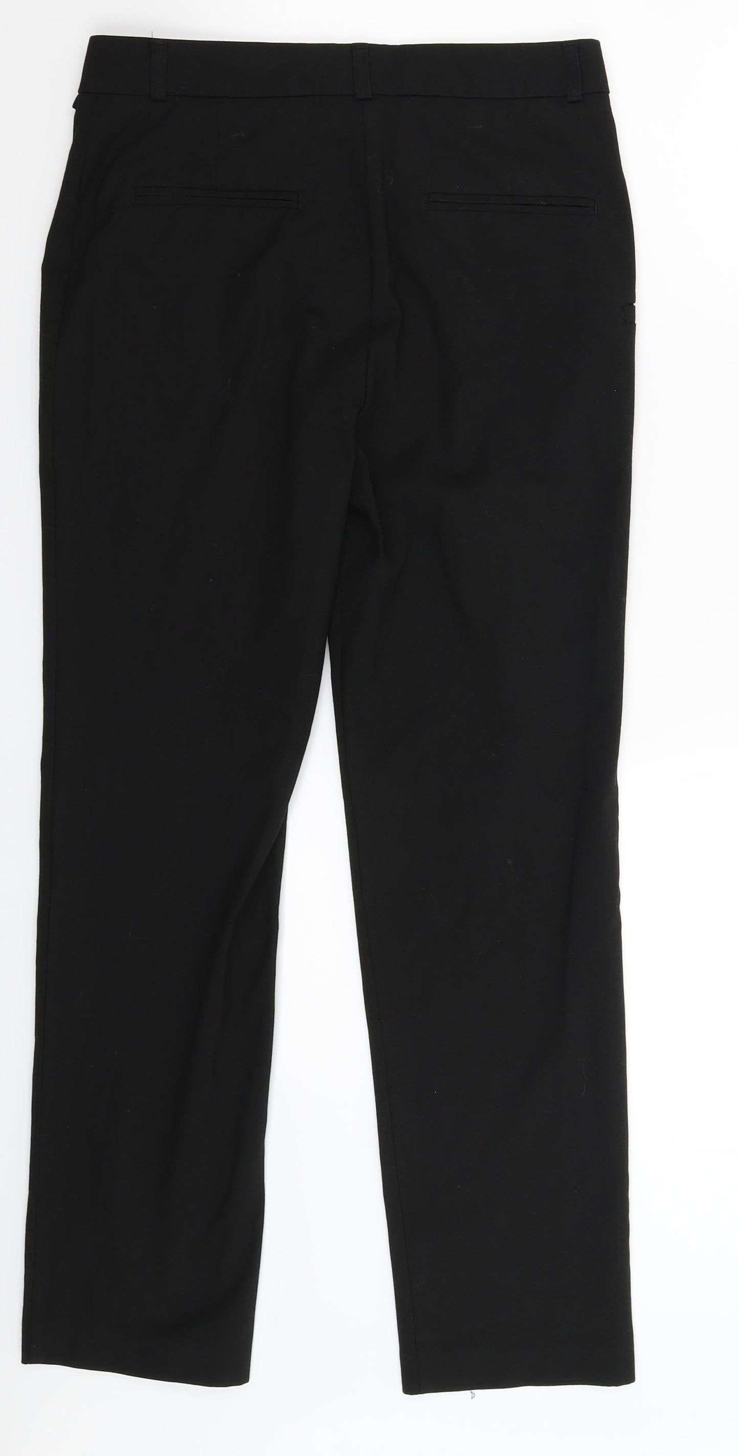 Womens UK Size 6 Incorporatewear Extra-Slim Fit  Black Trousers