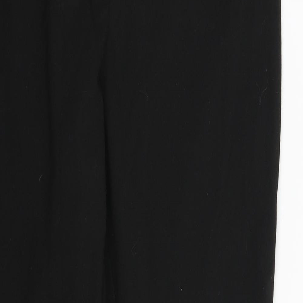 Womens UK Size 6 Incorporatewear Extra-Slim Fit  Black Trousers