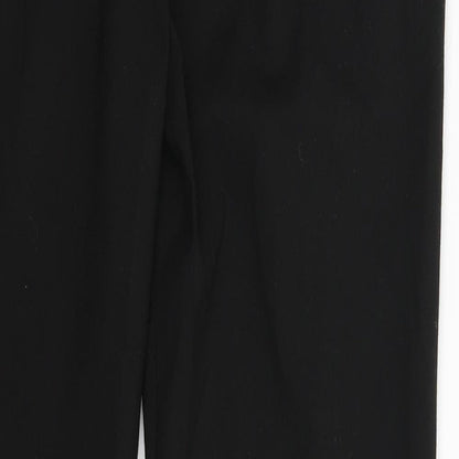 Womens UK Size 6 Incorporatewear Extra-Slim Fit  Black Trousers