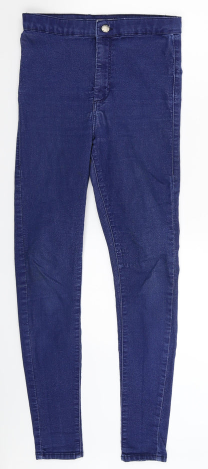 Topshop Womens Blue  Denim Jegging Jeans Size 30 in L29 in