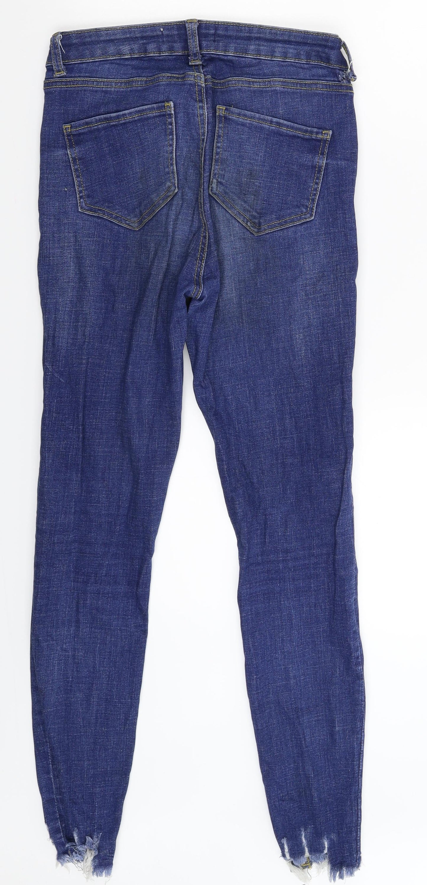 Denim Co Womens Blue  Denim Skinny Jeans Size 8 L28 in