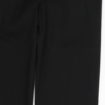 Womens UK Size 8 Marks and Spencer Extra-Slim Fit  Black Trousers