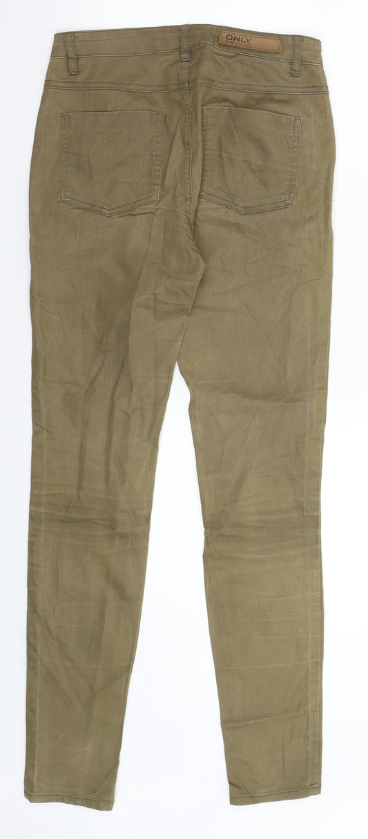 Only Womens Beige  Denim Jegging Jeans Size S L30 in