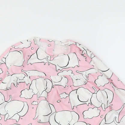 NEXT Boys Pink   Basic T-Shirt Size 12-18 Months