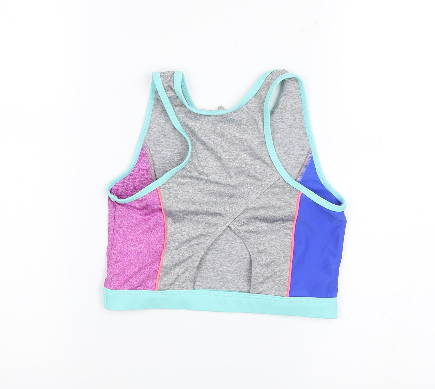 Monsoon Children Girls Grey   Cropped Tank Size 9-10 Years