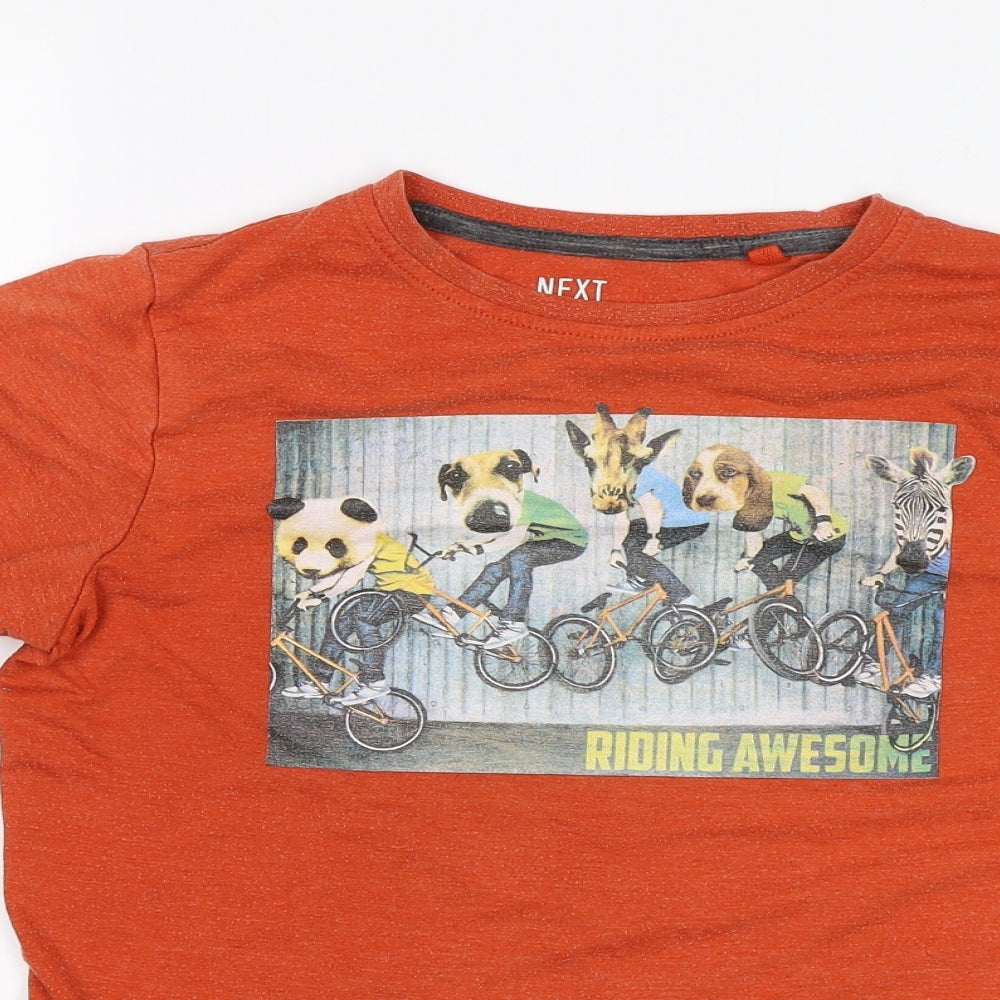 NEXT Boys Orange   Jersey Casual Size 9 Years  - Riding Awesome