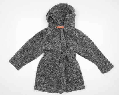 Matalan Boys Grey Solid   Robe Size 9 Years