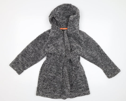 Matalan Boys Grey Solid   Robe Size 9 Years