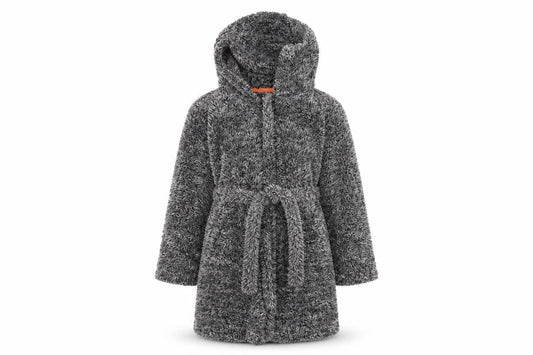 Matalan Boys Grey Solid   Robe Size 9 Years