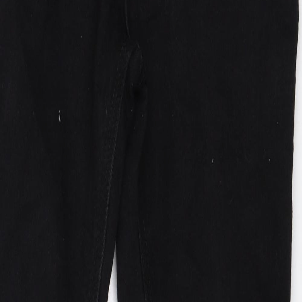 Matalan Girls Black  Denim Skinny Jeans Size 10 Years