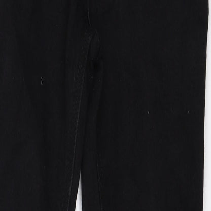 Matalan Girls Black  Denim Skinny Jeans Size 10 Years
