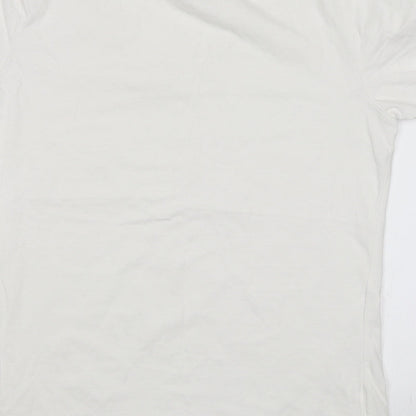 Primark Womens White   Basic T-Shirt Size L