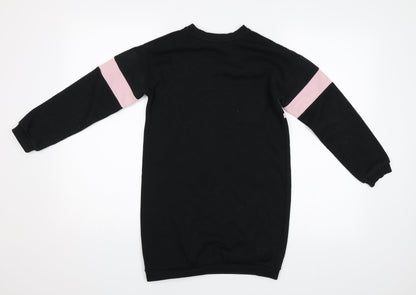Primark Girls Black   Pullover Jumper Size 10-11 Years  - Brooklyn