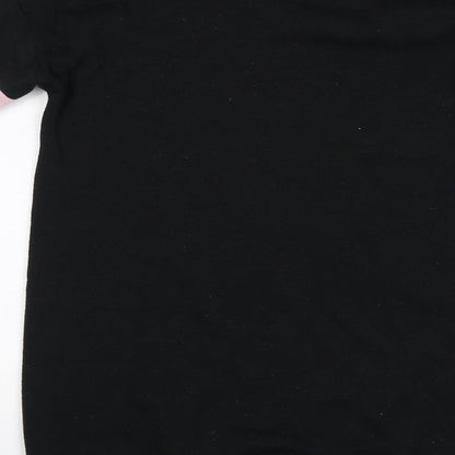 Primark Girls Black   Pullover Jumper Size 10-11 Years  - Brooklyn