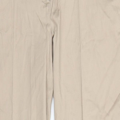 E-vie Womens Beige   Trousers  Size 14 L24.5 in