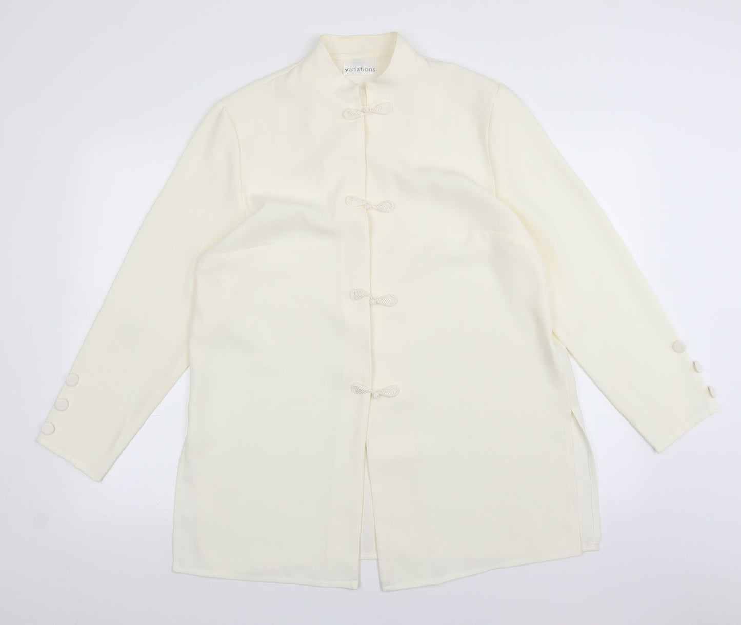 Variations Womens Ivory   Jacket  Size 18