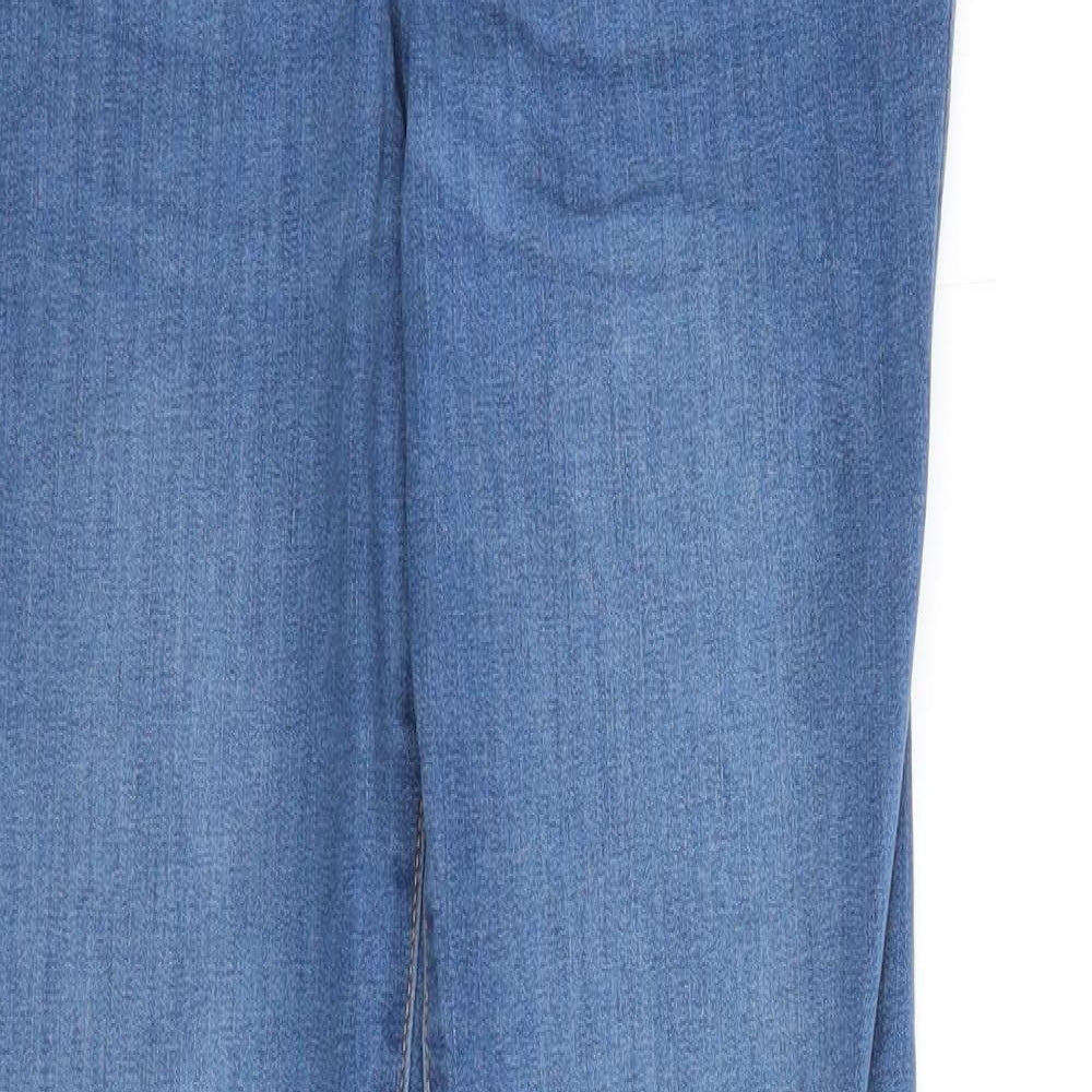 &Denim Womens Blue  Denim Skinny Jeans Size 32 in L28 in
