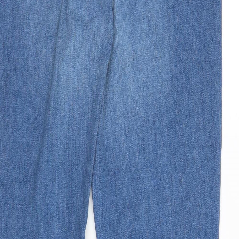 &Denim Womens Blue  Denim Skinny Jeans Size 32 in L28 in