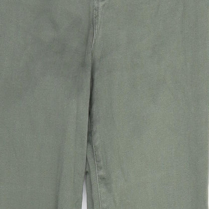 Bass Womens Green   Straight Jeans Size 8 L25 in