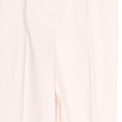 Womens UK Size 12 Papaya Regular Fit  Pink Trousers