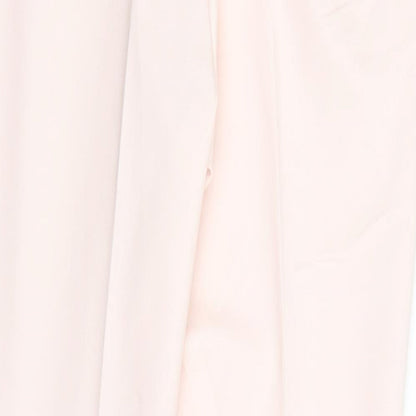 Womens UK Size 12 Papaya Regular Fit  Pink Trousers