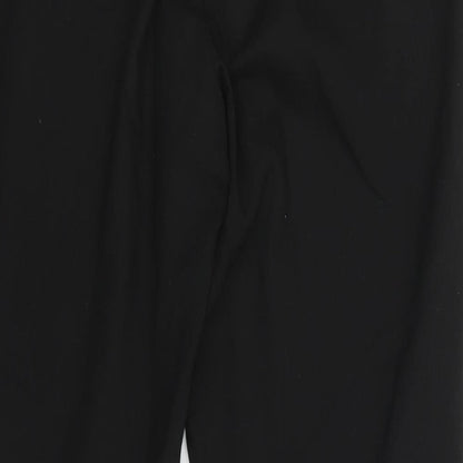 Womens UK Size 8 NEXT Regular Fit  Black Trousers