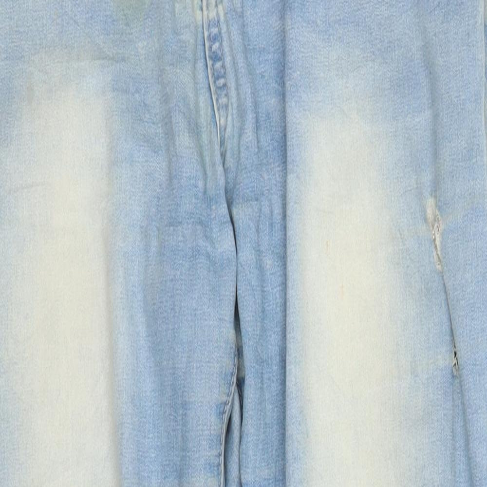 idodo Womens Blue  Denim Straight Jeans Size 12 L25 in