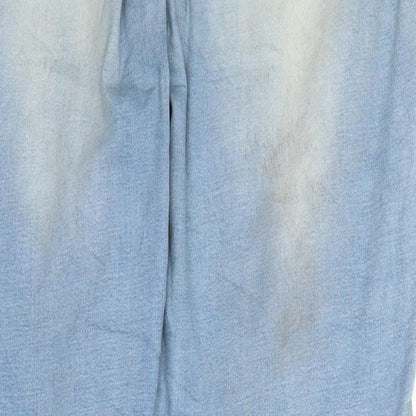 idodo Womens Blue  Denim Straight Jeans Size 12 L25 in