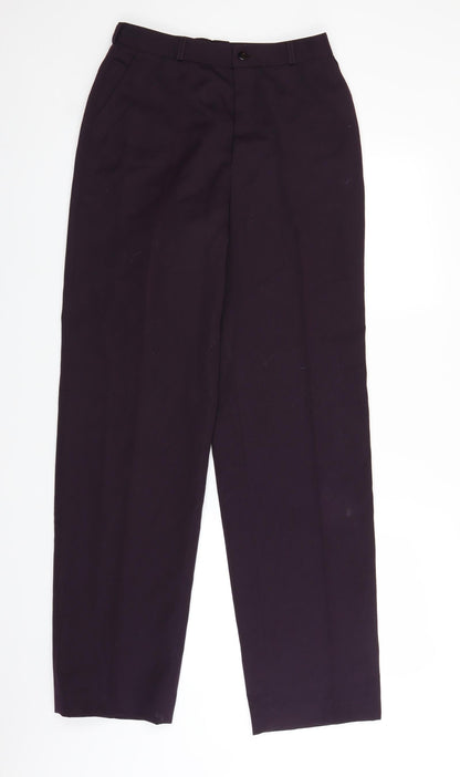 Avesta of Sweden Womens Purple   Trousers  Size 8 L31 in