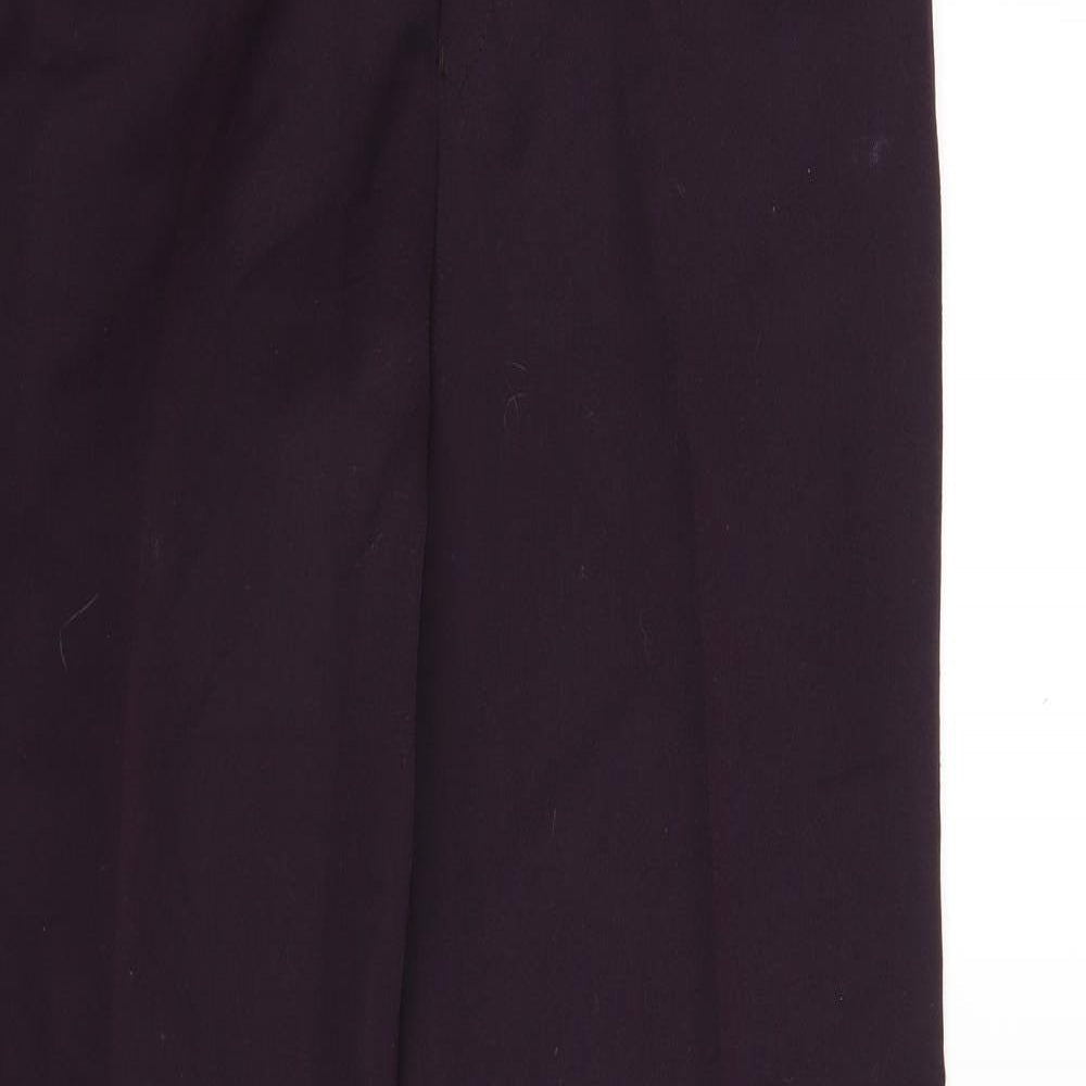 Avesta of Sweden Womens Purple   Trousers  Size 8 L31 in