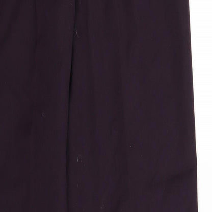 Avesta of Sweden Womens Purple   Trousers  Size 8 L31 in