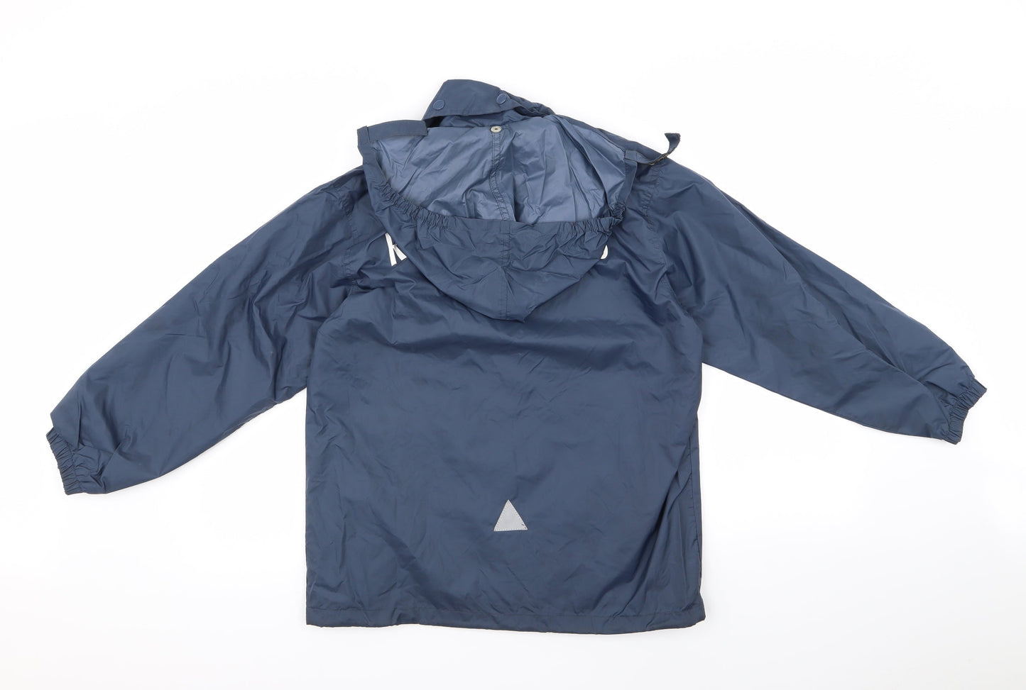 Mens UK Size M Result Blue Windbreaker Coat