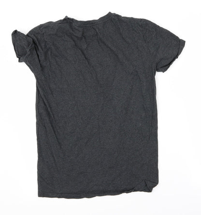 Preworn Mens Grey    T-Shirt Size S  - football